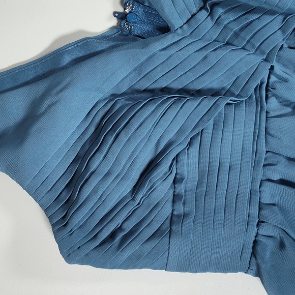 NWT Birdy Grey Laurie Empire Dress Twilight Chiffon bridesmaid formal gown S - Picture 7 of 10
